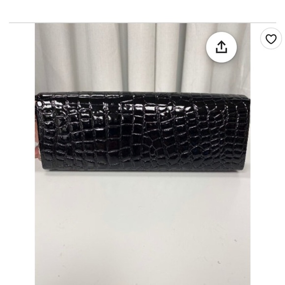 Designer Lise watier leather clutch - Picture 4 of 5